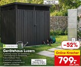 Gerätehaus Luzern im Angebot bei Netto Marken-Discount in Kaiserslautern Gerätehaus Luzern Angebote von Juskys bei Netto Marken-Discount Kaiserslautern für 799,00 €