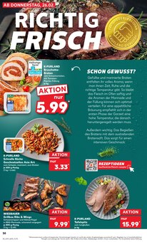 Schweinefilet im Kaufland Prospekt "Aktuelle Angebote" mit 70 Seiten (Aachen)