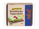 Westfälischer Pumpernickel von Grafschafter im aktuellen Lidl Prospekt