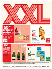 Promos Vin dans le catalogue "XXL" de Auchan Supermarché Vin en promo dans le catalogue Auchan Supermarché à la page 2