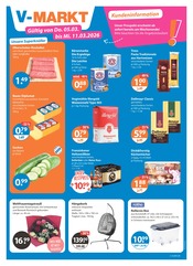 Aktueller V-Markt Supermarkt Prospekt in Hohenthann und Umgebung, "V-Markt einfach besser einkaufen" mit 22 Seiten, 05.03.2026 - 11.03.2026