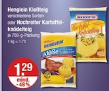 Kloßteig oder Kartoffelknödelteig im V-Markt Prospekt zum Preis von 1,29 €