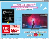 EXEMPLE : TV QLED MINILED 55U8HQ - Hisense dans le catalogue Auchan Hypermarché