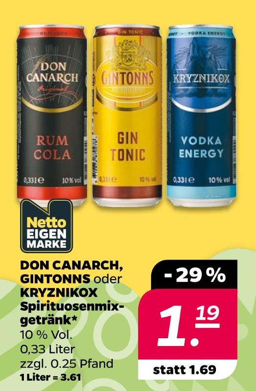 Spirituosenmixgetränk