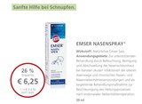 Nasenspray von Emser im aktuellen LINDA Premiumapotheke Prospekt für 6,25 €