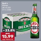Pilsner Angebote von Beck's bei Getränke König Augsburg für 15,99 €