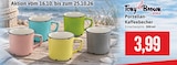 Porzellan-Kaffeebecher Angebote von Tony Brown bei Kaufhaus Stolz Neubrandenburg für 3,99 €