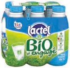 Lait UHT demi-écrémé 1.2% MG - LACTEL BIO - U Express à Avignon Lait UHT demi-écrémé 1.2% MG - LACTEL BIO en promo chez U Express Avignon à 6,29 €