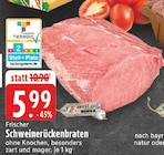 Frischer Schweinerückenbraten Angebote von meinLand EDEKA bei EDEKA Soest für 5,99 €