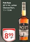 Rum im Angebot bei GLOBUS in Mannheim Rum Angebote von Pott bei GLOBUS Mannheim für 8,99 €