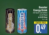 Energydrink im EDEKA Prospekt Energy Drink Original von Booster im aktuellen EDEKA Prospekt für 0,49 €