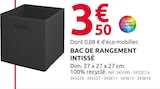 Promo Bac de rangement intissé à 3,50 € dans le catalogue Mr. Bricolage à Querqueville