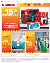 Smartphone Angebote im Prospekt "LE TOP CHRONO DES PROMOS" von Carrefour auf Seite 66