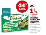 Galettes de légumes surgelées - Bonduelle dans le catalogue U Express