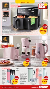 Toaster im Penny Prospekt "Wer günstig will, muss Penny." mit 46 Seiten (München)
