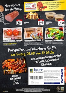 EDEKA Prospekt der KW 36 "Aktuelle Angebote" Aktueller EDEKA Prospekt "Aktuelle Angebote" Seite 2 von 2 Seiten
