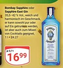 Aktuelles Bombay Sapphire Angebot bei GLOBUS in Jena ab 16,99 €