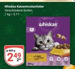 Katzentrockenfutter im Angebot bei GLOBUS in Koblenz Katzentrockenfutter Angebote von Whiskas bei GLOBUS Koblenz für 2,49 €