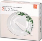 Coffret 1 plat à tarte et 1 pelle à servir - Liliane dans le catalogue Intermarché Hyper