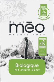 Café moulu biologique - Casino Supermarchés à Élancourt Café moulu biologique en promo chez Casino Supermarchés Élancourt à 1,84 €