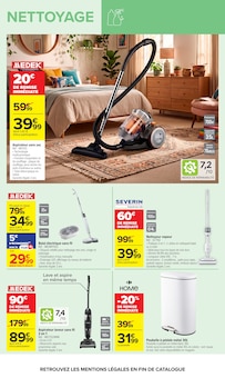 Promotion Aspirateur dans le prospectus Carrefour, valable du 01/09/2026 au 14/09/2026 Promo Aspirateur dans le catalogue Carrefour du moment à la page 53