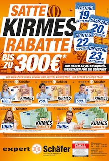 Aktueller expert Schäfer Elz Prospekt "SATTE KIRMES RABATTE" mit 1 Seite
