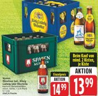 Münchner hell, Könia Ludwig oder Oberbräu im Angebot bei E center in Falkensee Münchner hell, Könia Ludwig oder Oberbräu Angebote von Spaten bei E center Falkensee für 13,99 €