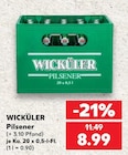 Pilsener im Angebot bei Kaufland in Remscheid Pilsener Angebote von WICKÜLER bei Kaufland Remscheid für 8,99 €