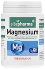 Magnesium im Rossmann Prospekt Magnesium von Altapharma im aktuellen Rossmann Prospekt für 3,99 €