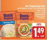 Basmati-Reis im Angebot bei EDEKA in Plauen Basmati-Reis Angebote von Ben's Original bei EDEKA Plauen für 1,49 €