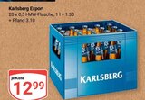 Export von Karlsberg für 12,99 € bei GLOBUS im Angebot Export von Karlsberg im aktuellen GLOBUS Prospekt