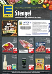 EDEKA Prospekt "Wir lieben Lebensmittel!" mit 8 Seiten (Nürnberg)