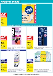 Prix et réduction Lingerie dans le prospectus Carrefour en cours Offre Lingerie dans le catalogue Carrefour du moment à la page 64