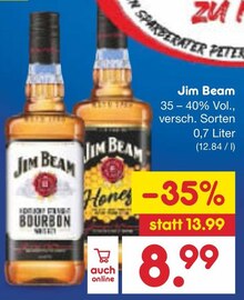 Jim Beam bei Netto Marken-Discount in Gladbeck Jim Beam im Angebot bei Netto Marken-Discount Gladbeck für 8,99 €