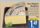 herz Allgäuer Bergkäse  im aktuellen EDEKA Prospekt für 1,49 €