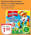 Miniwürstchen im Angebot bei GLOBUS in Erftstadt Miniwürstchen Angebote von Ferdi Fuchs bei GLOBUS Erftstadt für 1,00 €