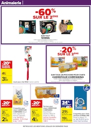 Prix et réduction Sheba dans le prospectus Carrefour en cours Offre Sheba dans le catalogue Carrefour du moment à la page 49