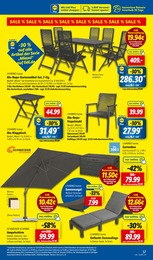 Gartenstühle Angebot im aktuellen Lidl Prospekt auf Seite 51