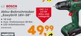 Akku-Bohrschrauber „EasyDrill 18V-38“ Angebote von BOSCH bei Globus-Baumarkt Koblenz für 49,99 €