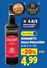 Amaro Kräuterlikör im Angebot bei Lidl in Witten Amaro Kräuterlikör Angebote von ROMANETTI bei Lidl Witten für 4,99 €