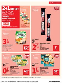 Promotion Sodebo dans le prospectus Auchan Hypermarché, valable du 07/07/2026 au 19/07/2026 Promo Sodebo dans le catalogue Auchan Hypermarché du moment à la page 19