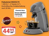 Padautomat HD6553/70 Angebote von Senseo bei GLOBUS Ludwigshafen für 5,99 €