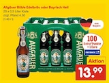 Netto Marken-Discount - Büble Edelbräu oder Bayrisch Hell Angebot im Prospekt Büble Edelbräu oder Bayrisch Hell bei Netto Marken-Discount im Prospekt "" für 13,99 €