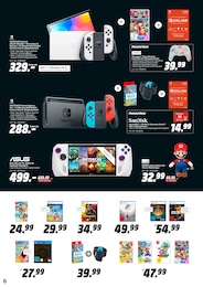 Nintendo Switch Angebot im aktuellen MediaMarkt Saturn Prospekt auf Seite 6