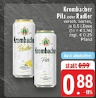 Radler Angebote von Krombacher bei EDEKA Hövelhof für 0,88 €