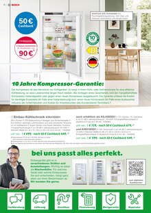 Kühlschrank im EP: Prospekt "Deutschland vertraut Bosch." mit 12 Seiten (Langenhagen)
