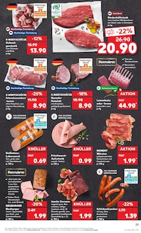 Steak im Kaufland Prospekt "Aktuelle Angebote" mit 54 Seiten (Regensburg)