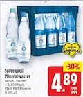 Mineralwasser von Spreequell für 4,89 € bei E center im Angebot Mineralwasser von Spreequell im aktuellen E center Prospekt