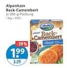 Back-Camembert Classic im Angebot bei V-Markt in Regensburg Back-Camembert Classic Angebote von Alpenhain bei V-Markt Regensburg für 1,99 €