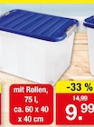 Aufbewahrungsbox für 9,99 € bei Zimmermann im Angebot Aufbewahrungsbox im aktuellen Zimmermann Prospekt